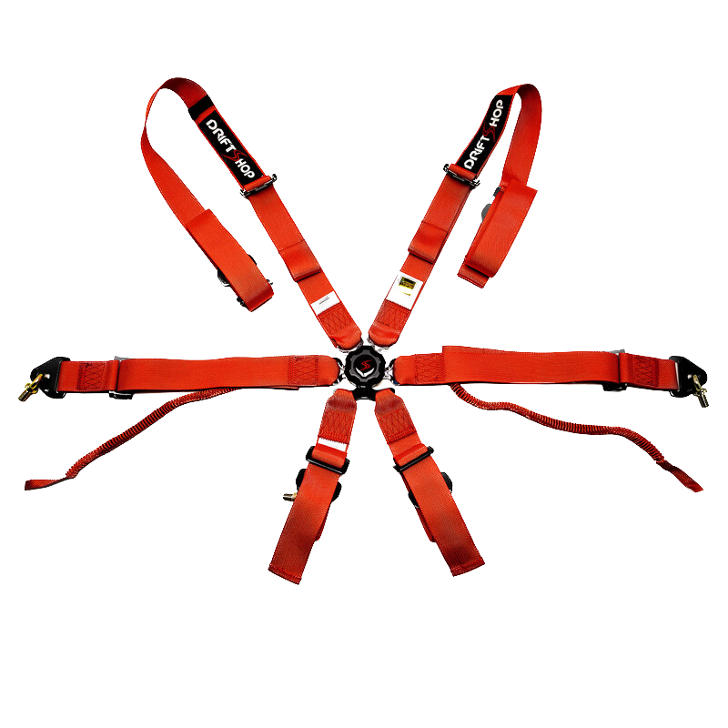 DriftShop Circuit Carbon Bucket Seat + 6-Point Harness (FIA) Discount Pack